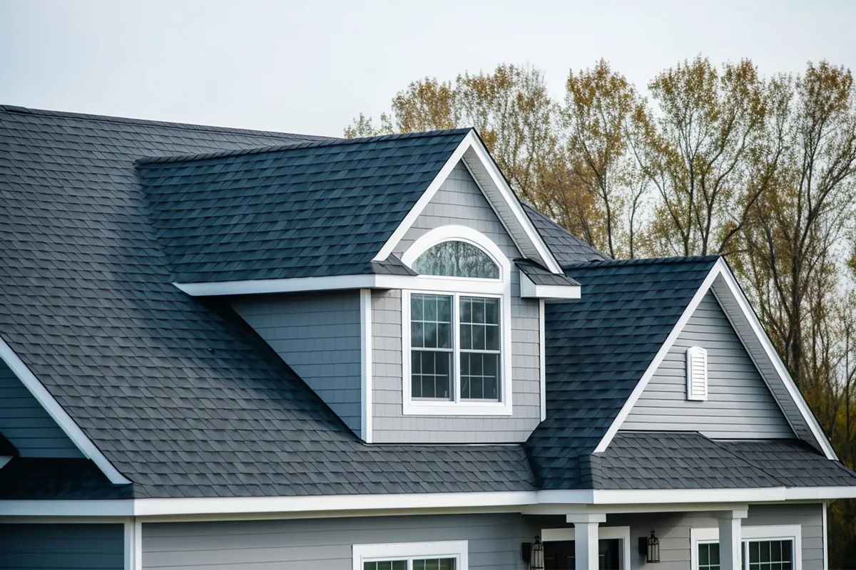 Roof after replacement
